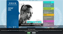 Desktop Screenshot of iulm.com